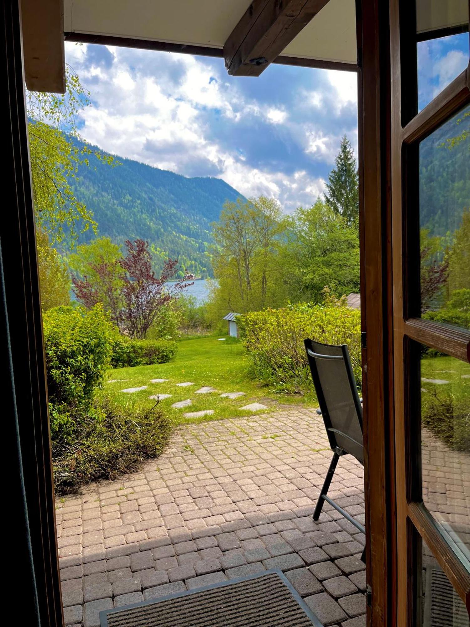 Chalets Zoehrer - Wohnen Am Wasser Weissensee Ngoại thất bức ảnh