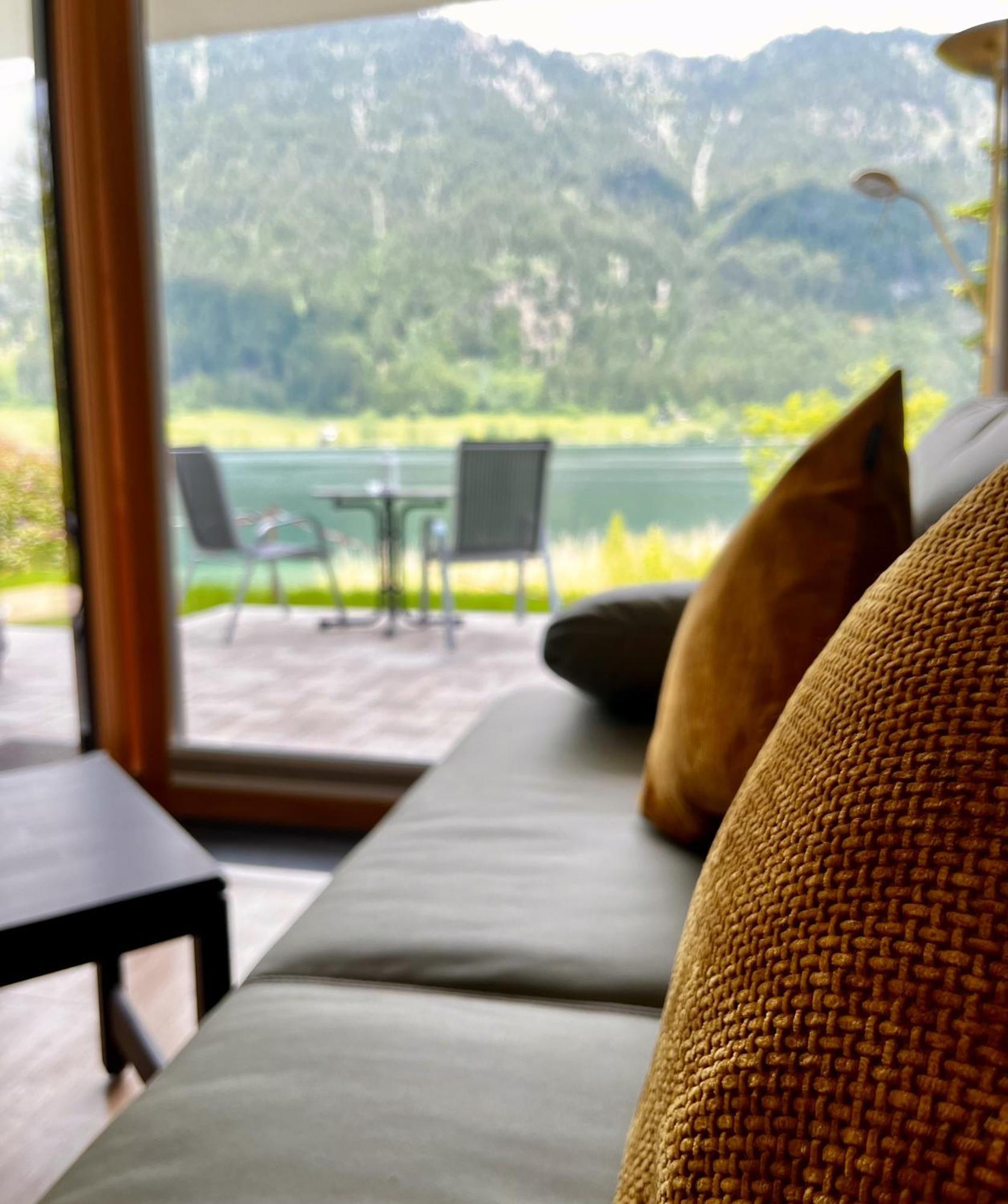 Chalets Zoehrer - Wohnen Am Wasser Weissensee Ngoại thất bức ảnh