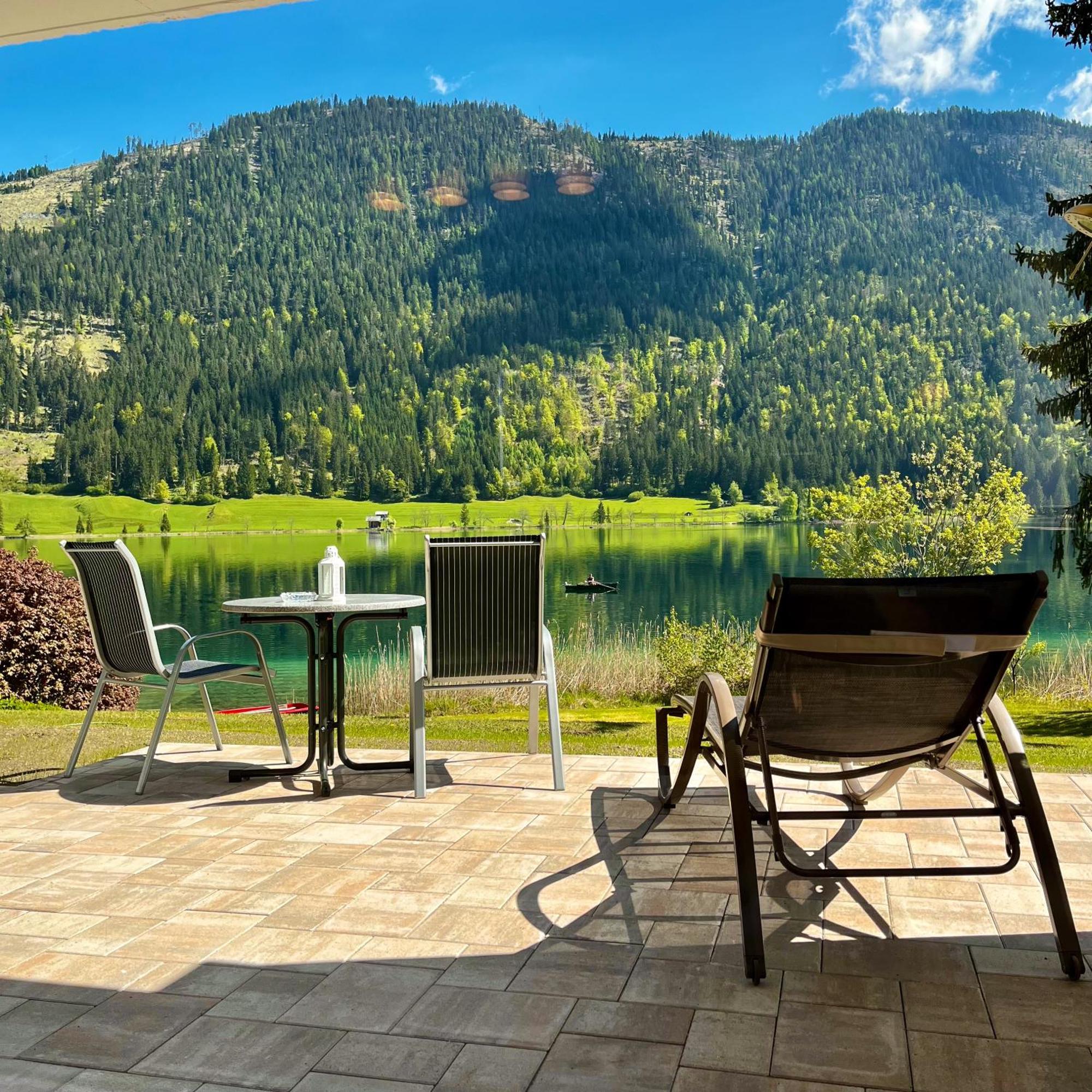Chalets Zoehrer - Wohnen Am Wasser Weissensee Ngoại thất bức ảnh