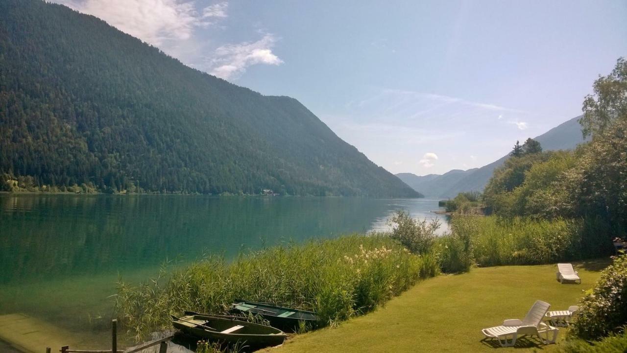 Chalets Zoehrer - Wohnen Am Wasser Weissensee Ngoại thất bức ảnh